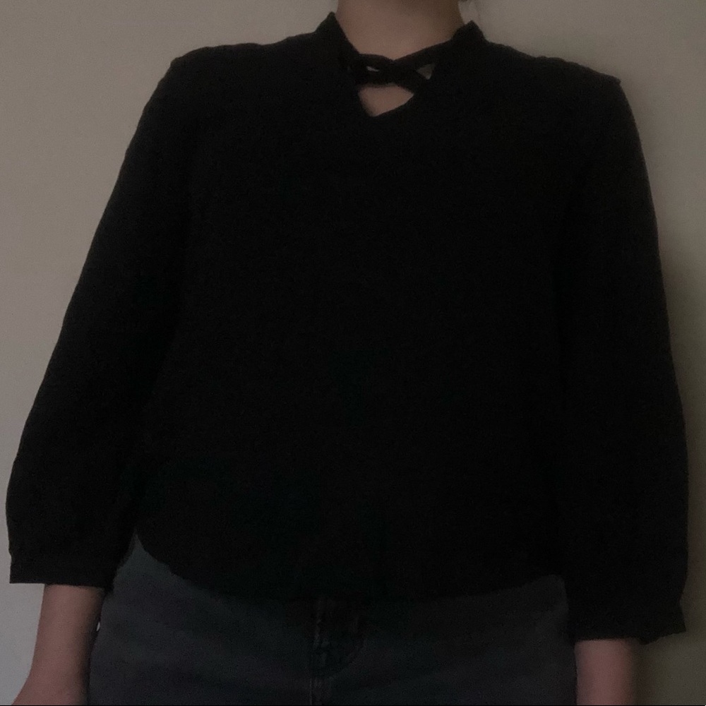 Forever 21 Black blouse top